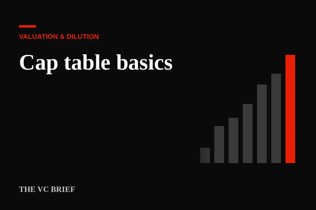 Cap table basics: how to read yours before investors do