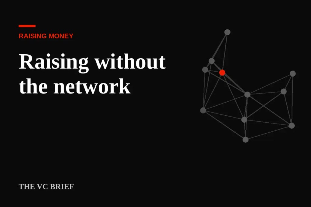 Does your university decide your round? Raising without the&nbsp;network