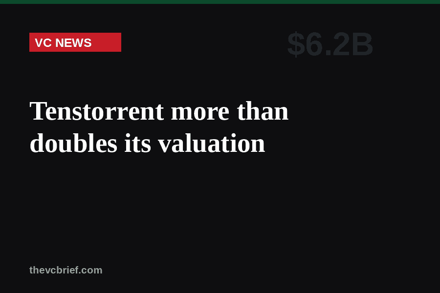 Tenstorrent more than doubles its valuation to $6.2B